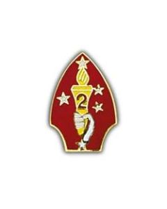 2nd Marine Division Pin