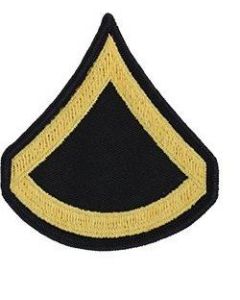 Enlisted Dress Blue Private First Class Rank