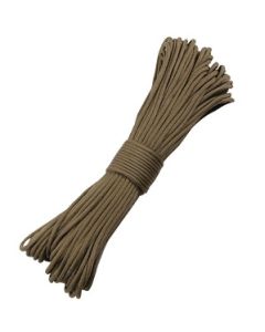 100Ft Type III 7 Strand Coyote Brown 550-Nylon Paracord Mil Spec Parachute Cord