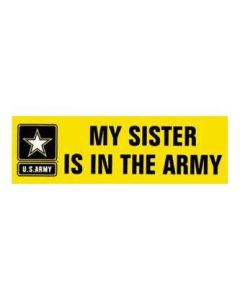 My Sister is in the Army Decal