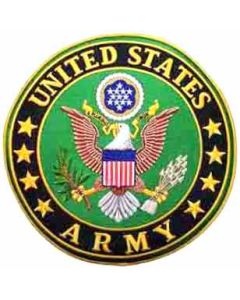 U.S. Army Large Jacket Patch – Round