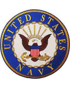 United States Navy Large Jacket Patch