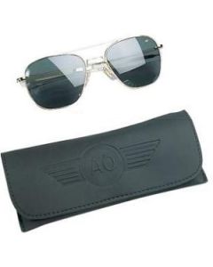AO Eyewear 55mm Polarized Pilot Sunglasses