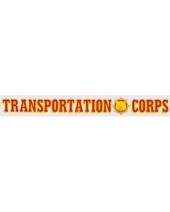 Army Transportation Corps Window Strip