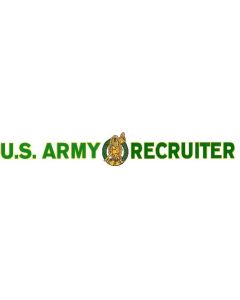 US Army Recruiter Window Strip