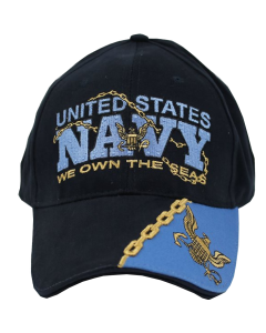 Navy Cap w/ Eagle - We Own the Seas