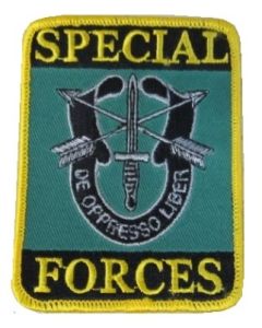 U.S. Army Special Forces Motto Patch