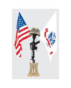 Us Army Fallen Soldier Decal