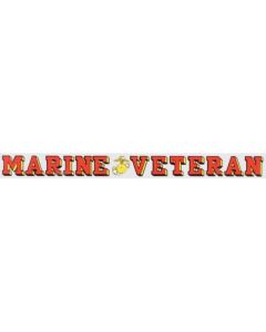 Marine Veteran Window Strip
