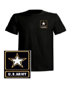 Kids Army Black T-Shirt