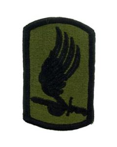 Green & Black 173rd Airborne Patch