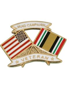USA / Iraq Veteran Lapel Pin