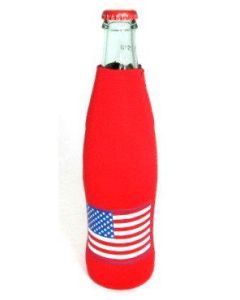 U.S. Flag Bottle Koozie