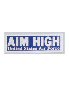 Aim High U.S. Air Force Bumper Sticker