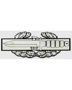 US Army Combat Action Badge Window Decal Sticker