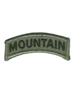 Subdued Mountain Tab Patch