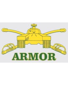 US Army Armor Decal
