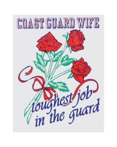 Coast Guard Wife Decal