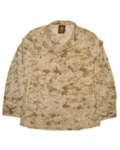 Used USMC Desert Digital Fatigue Shirts