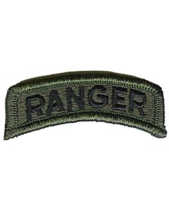 OD and Black  Ranger Tab Patch