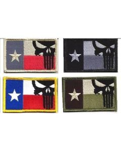 Texas Flag Punisher Morale Patch