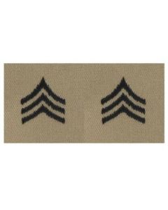 Desert Sew-On Sergeant Rank