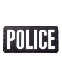 Police PVC Patch - 6" x 3"