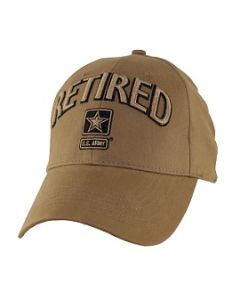 US Army Retired Khaki Cap