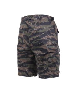  Tiger Stripe Camo, Button Fly, 6 Pockets, Perfect Fit - BDU Shorts