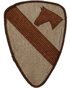 US GI 1st Cavalry Division Patch - Desert