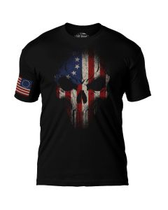 Betsy Ross Flag Skull Premium Men's T-Shirt