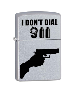 I Don't Dial 911 Zippo