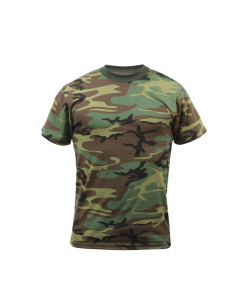 Woodland Camouflage T Shirts