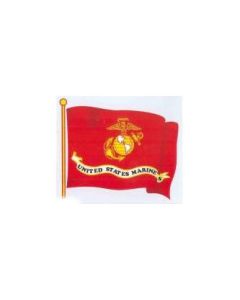 Marine Flag Sticker