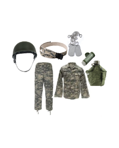 Kids Army Digital Ranger Costume With Helmet