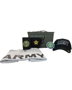 Army Emblem Gift Can