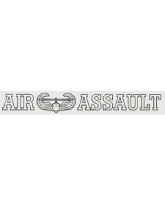 US Army Air Assault Decal Window Strip