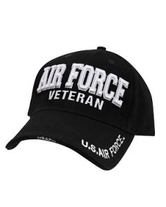 Deluxe Low Profile US Air Force Veteran Cap