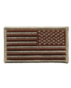 Desert American Flag Reversed Patch