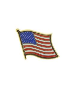 Military Insignia American US Flag Pin