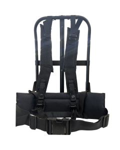 G.I. Style Black Alice Pack Frame w/Kidney Pad & Shoulder Straps
