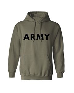 Military Green Army Hoodie Sweatshirt