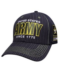 US Army Military Double Pinstripe Cap