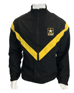 Black & Gold Army Pt Jacket