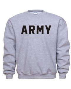US Army Military Physical Training PT Crewneck Sweatshirt