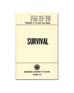 US Military Surplus Survival Handbook Manual