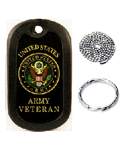 US Army Veteran Dog Tag 