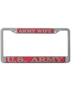 Army Wife License Plate Frames
