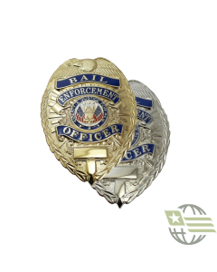 Bail Enforcement Officer Badges - Oval