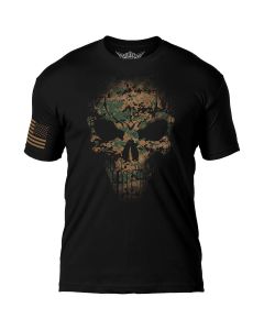 USMC Woodland MARPAT Skull T-Shirt
